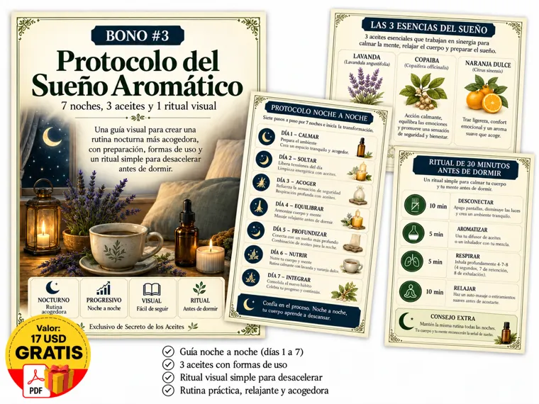 Portada del Bono: Protocolo del Sueño Aromático